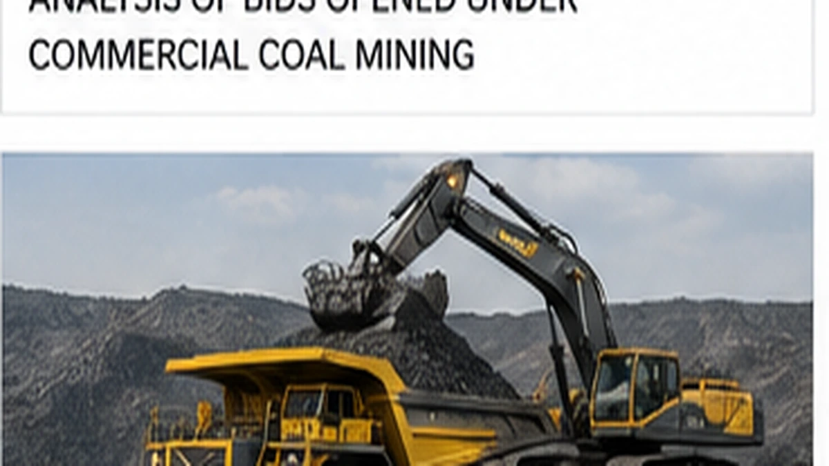 Commercial Coal Mining Creates Excitement Among Indian & Global Players